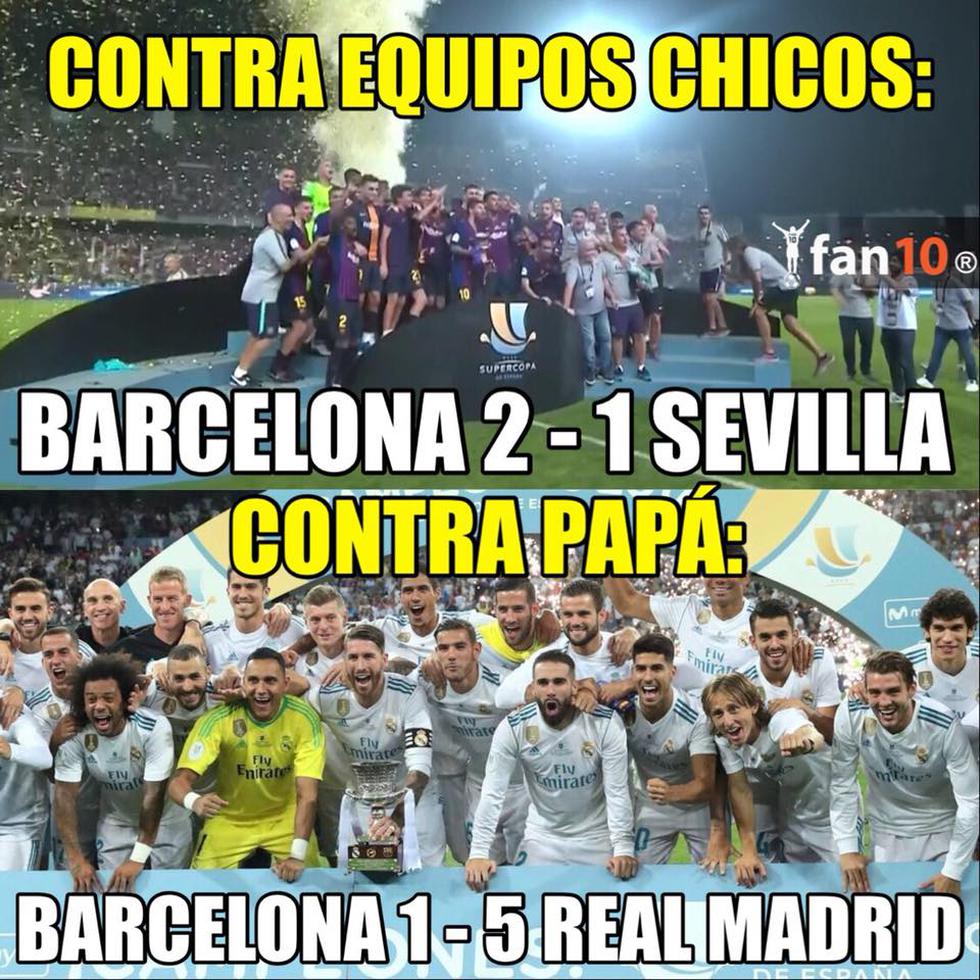 Estos son los memes del Barcelona tras campeonar en laSupercopa de España DEPORTES PERU21
