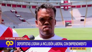 Emprendimiento de deportistas promueven la inclusión laboral en el país