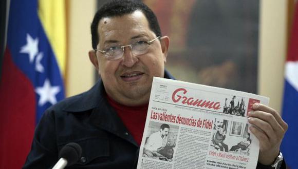 EN TELEVISIÓN. Chávez dedicó un programa especial desde La Habana para hablar sobre su mal. (AP)