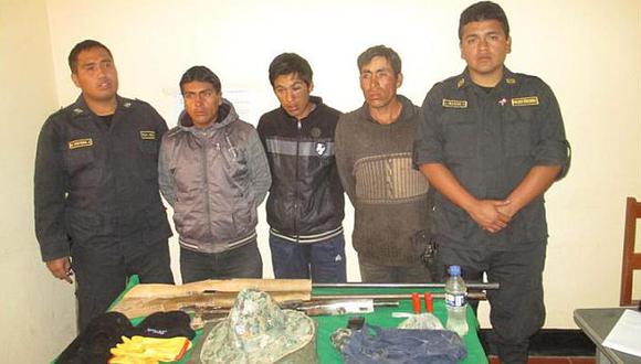 Policía captura a tres asaltantes de carreteras en Huánuco. (Diario Correo)