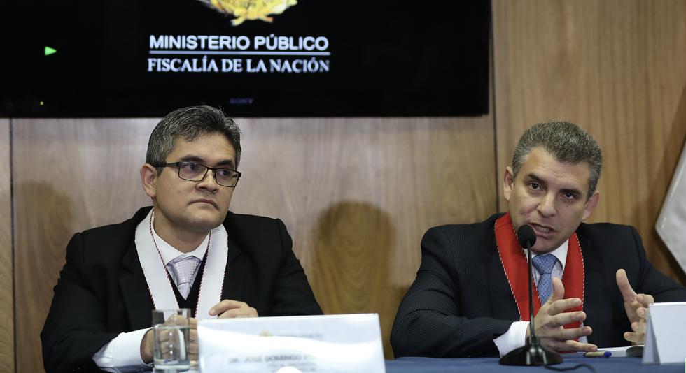 José Domingo Pérez y Rafael Vela ofrecen conferencia de prensa tras ser removidos del equipo Lava Jato (GEC)