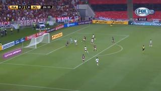 Flamengo vs. Sporting Cristal: Isla generó un desvío en Madrid para el 1-0 del ‘Fla’ [VIDEO]