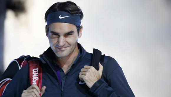 Federer sufrió una lesión en el partido contra Wawrinka el pasado sábado. (Reuters)