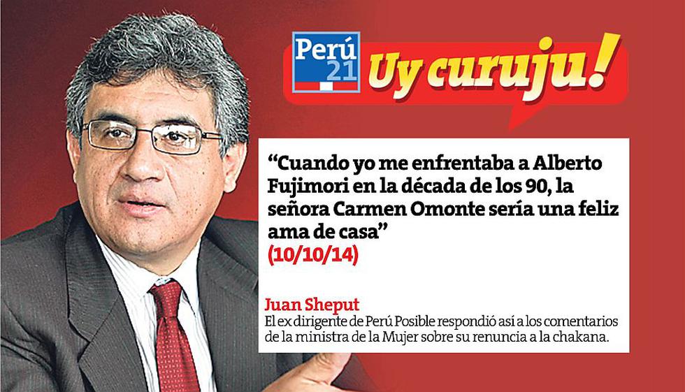 Juan Sheput respondió a los comentarios de Carmen Omonte. (Perú21)
