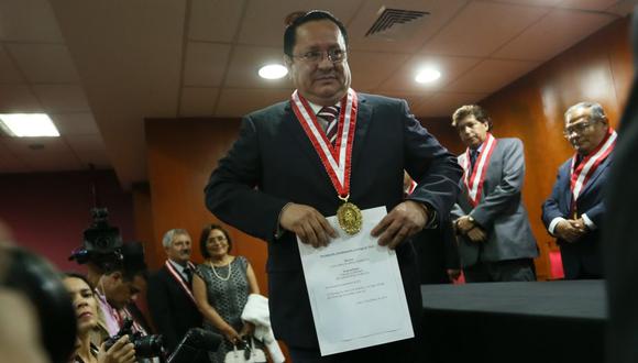 Luis Arce fue ratificado como representante de la Fiscalía ante el JNE (GEC)