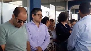 Fiscal José Domingo Pérez votó en Miraflores y fue aclamado por los ciudadanos [VIDEO]