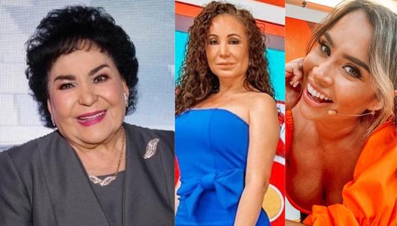 Ethel Pozo y Janet Barboza lamentan la muerte de Carmen Salinas: “Hemos crecido viendo sus novelas”. (Foto: Instagram)