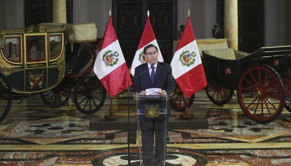El presidente Martín Vizcarra tendría que revelar el Nombre oficial del año 2020 en los próximos días (Foto: Presidencia)