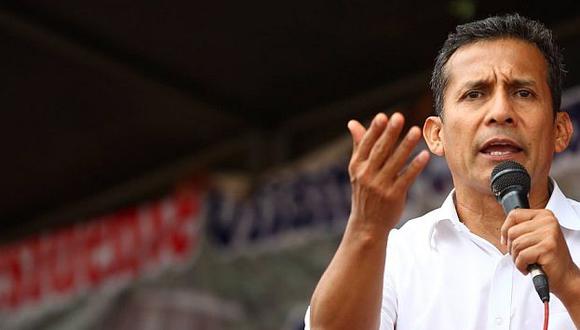 Ollanta Humala aseguró, desde Ayacucho, que el gobierno no está en piloto automático. (USI)