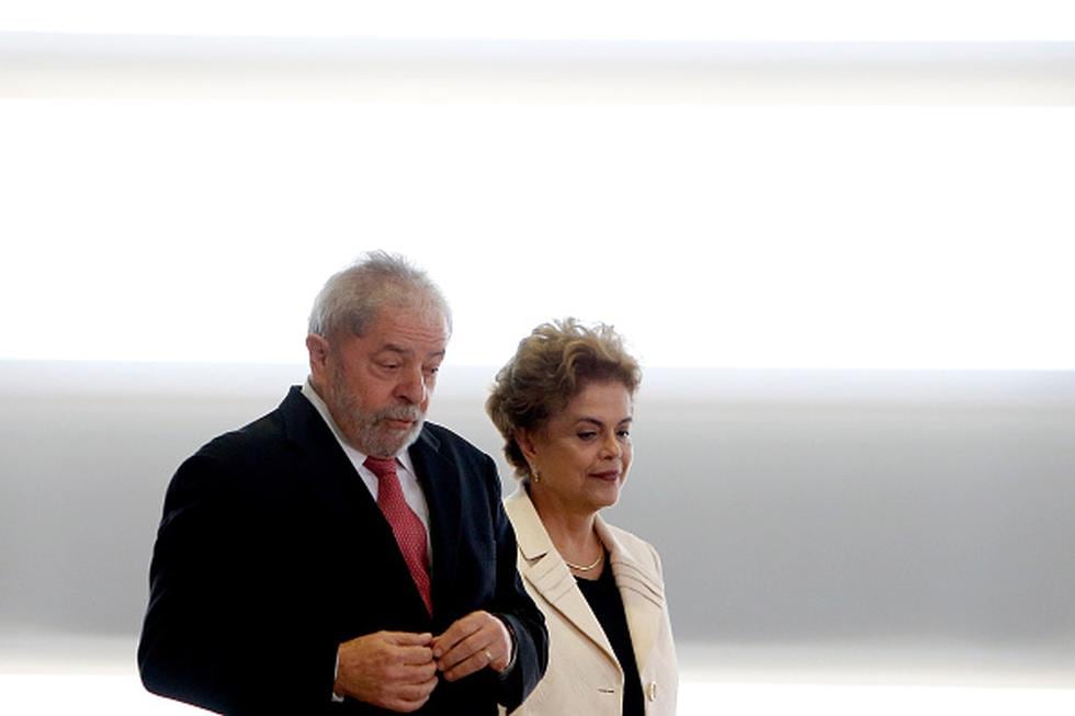 Dilma Rousseff y Lula da Silva (Getty)