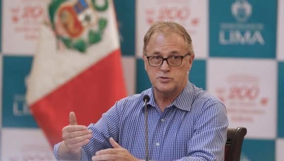 Alcalde de Lima Jorge Muñoz se pronunció sobre la permanencia del jefe del Gabinete Ministerial, Héctor Valer. (Foto: GEC)