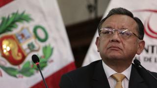 Contralor Édgar Alarcón informa auditoría a pasaportes biométricos en gestión de Ollanta Humala