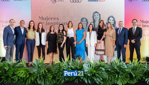 Foro “Mujeres que inspiran”, organizado por Hermes, Audi y la Escuela de Posgrado de la Universidad San Ignacio de Loyola. (Foto: Difusión)