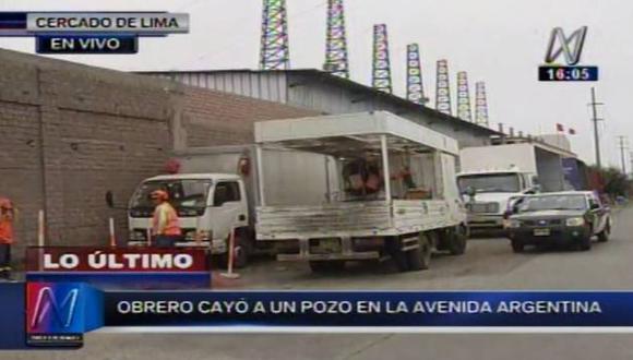 Perú Cola: Obrero murió al interior de fábrica tras realizar trabajos de mantenimiento. (Canal N)