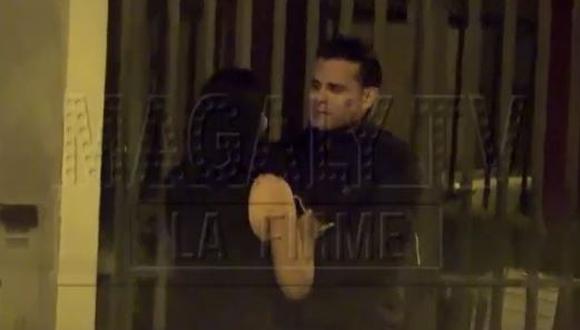 Días atrás Christian Domínguez fue ampayado besando a la cantante Pamela Franco. | Captura/MagalyTV La Firme