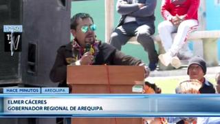 Elmer Cáceres: falta un año para las elecciones, no tiene sentido apresurarlas | VIDEO
