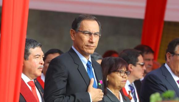 El presidente Martín Vizcarra declaró durante las ceremonias por el 89 aniversario de la reincorporación de Tacna al Perú. (Foto: Twitter)