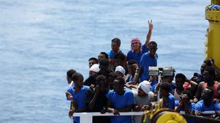 Los inmigrantes rescatados en el Mediterráneo están bien y tienen suministros para dos semanas