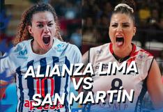 ¡Hoy es la final del vóley! Alianza Lima vs San Martín: Hora y canal EN VIVO