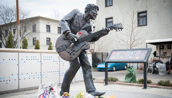Estrellas de la música lamentan la muerte de Chuck Berry. (AFP)