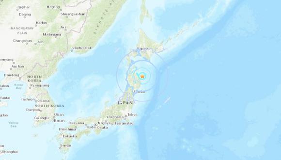 El sismo alcanzó el nivel 4 en la escala japonesa, con un máximo de siete y centrada en medir las zonas afectadas más que la intensidad del temblor. (Foto: USGS)