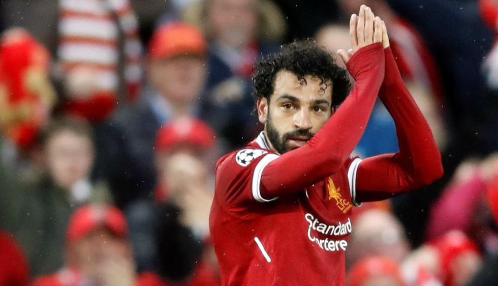 Salah marcó el primero del Liverpool. (Reuters)
