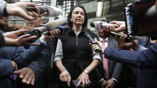 Nadine Heredia: Poder Judicial tiene plazo hasta el miércoles para emitir fallo sobre validación de agendas