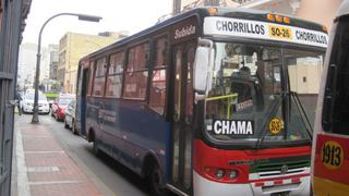 Corredor Azul: Siguen circulando buses azules no autorizados