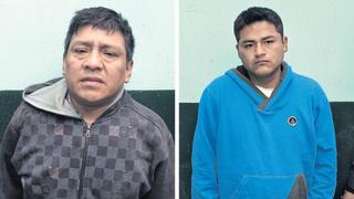 Cañete: Polícía capturó a dos delincuentes durante asalto a Banco Azteca
