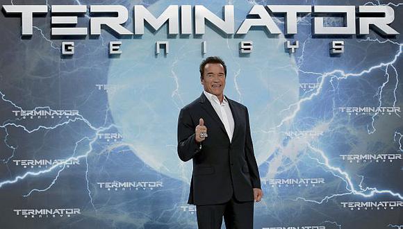 Arnold Schwarzenegger volvió a interpretar su clásico personaje después de 12 años. (AP)