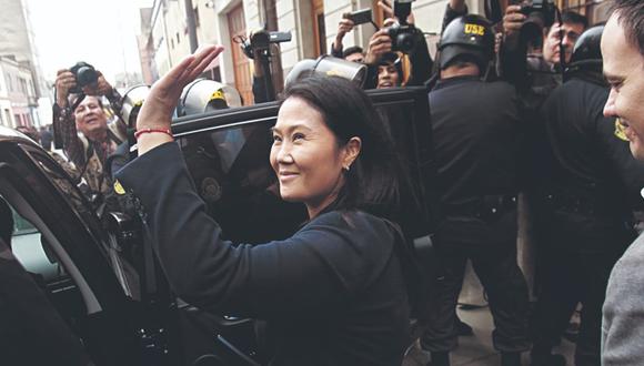 Revocada su prisión preventiva, Keiko Fujimori tendrá comparecencia con restricciones. (Foto: Miguel Bellido/Archivo El Comercio)