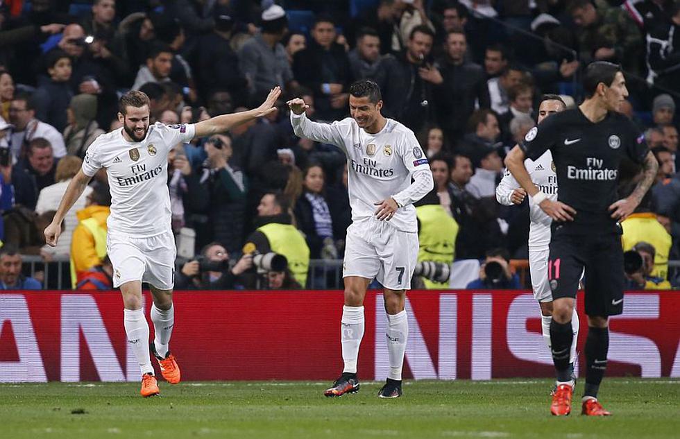 Real Madrid clasificó a octavos de la Champions League tras vencer 1-0 al Paris Saint-Germain. (USI)
