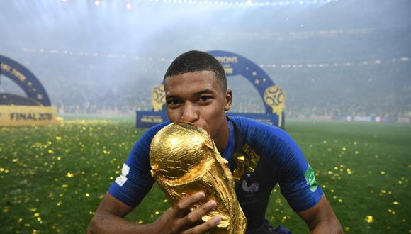 Con solo 19 años, Kylian Mbappé ya ganó la Copa del Mundo. (Foto: AFP)
