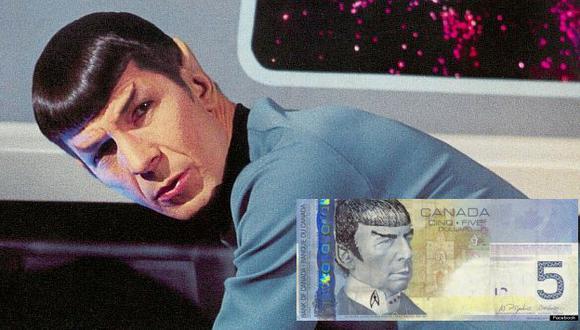 Spock recibe un peculiar homenaje en Canadá. (Difusión/Facebook)