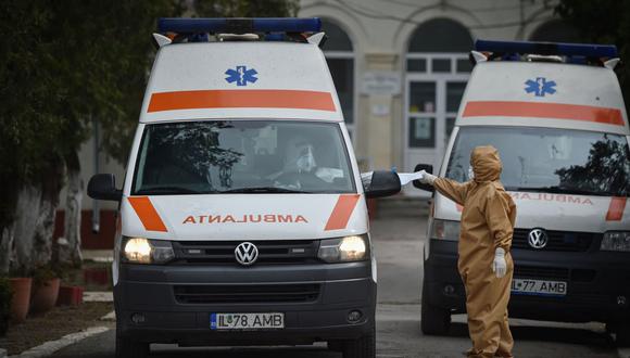 Rumanía ha confirmado hasta el momento 4.417 casos de contagio por coronavirus y 182 muertes de pacientes. (Foto referencial: AFP/Daniel Mihailescu)