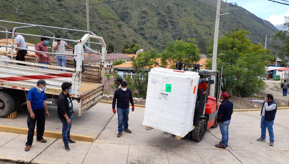Apurímac: entregan planta de oxígeno que será instalada en hospital Guillermo Díaz para pacientes COVID-19 (Foto: hospital Guillermo Diaz)