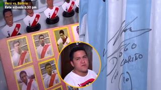Jack Hurtado: El peruano que guarda una camiseta firmada por Diego Maradona
