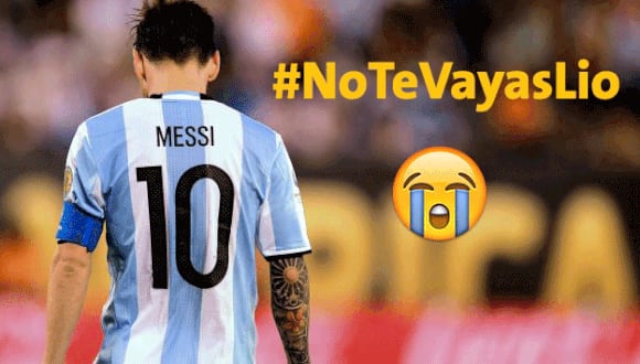 Lionel Messi: Convocan una marcha para pedirle que no renuncie a la selección de Argentina. (Composición)