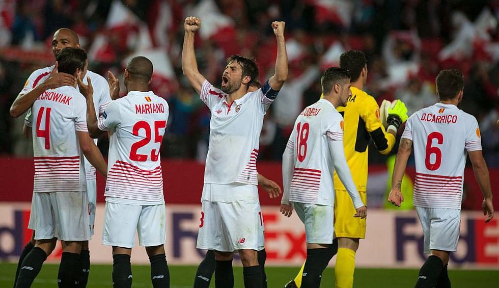 Sevilla disputará su tercera final consecutiva de la Europa League ante Liverpool. (AFP)