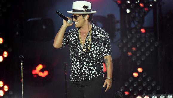 Es realidad. Bruno Mars realizará un show en el Perú, y las entradas están desde S/172.50. (Getty)