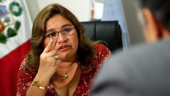 La congresista Janet Sánchez a favor de la pena de muerte. (USI)