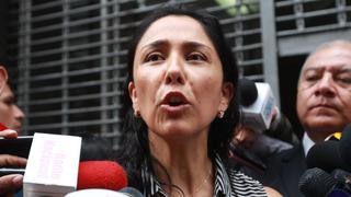 Nadine Heredia responde a Alan García, tras decir que no recibió "propinas" de Odebrecht