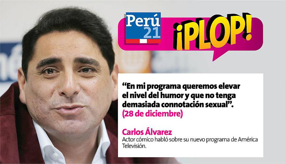 Carlos Álvarez habló sobre su próximo proyecto. (Perú21)