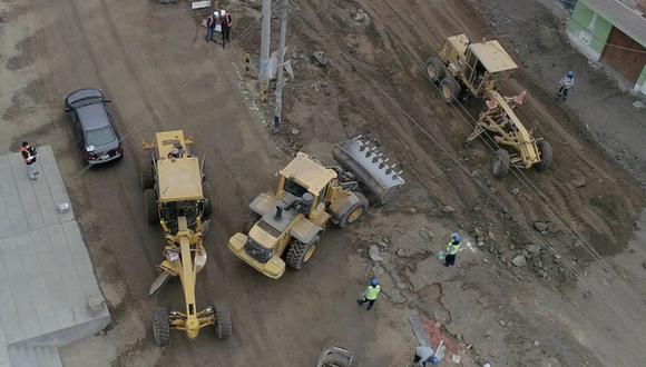 Las labores, que se iniciaron en abril, incluyen la construcción de más de 16 mil m2 de pistas de pavimento flexible, con una carpeta asfáltica de tres pulgadas. (Foto: Municipalidad de Lima)