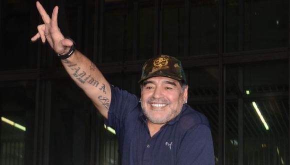 Diego Maradona: "Hace 14 años que no consumo, gracias a Dios". (AFP)