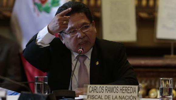 Carlos Ramos Heredia acusó a Pablo Sánchez de promover su suspensión. (Perú21)