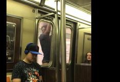 Hombre utiliza técnica que no debes imitar al viajar en el metro [VIDEO]