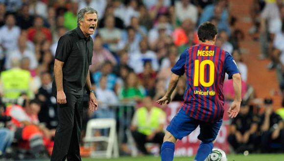 José Mourinho se refirió a la influencia de Lionel Messi en su trabajo. (Foto: AFP)