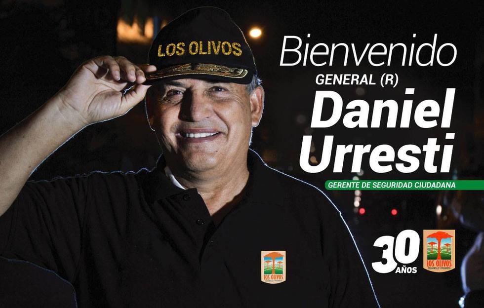 Daniel Urresti es contratado como gerente de seguridad de Los Olivos. (Facebook)