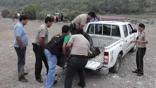 Lambayeque: Tres personas fallecen tras caída de minivan al abismo